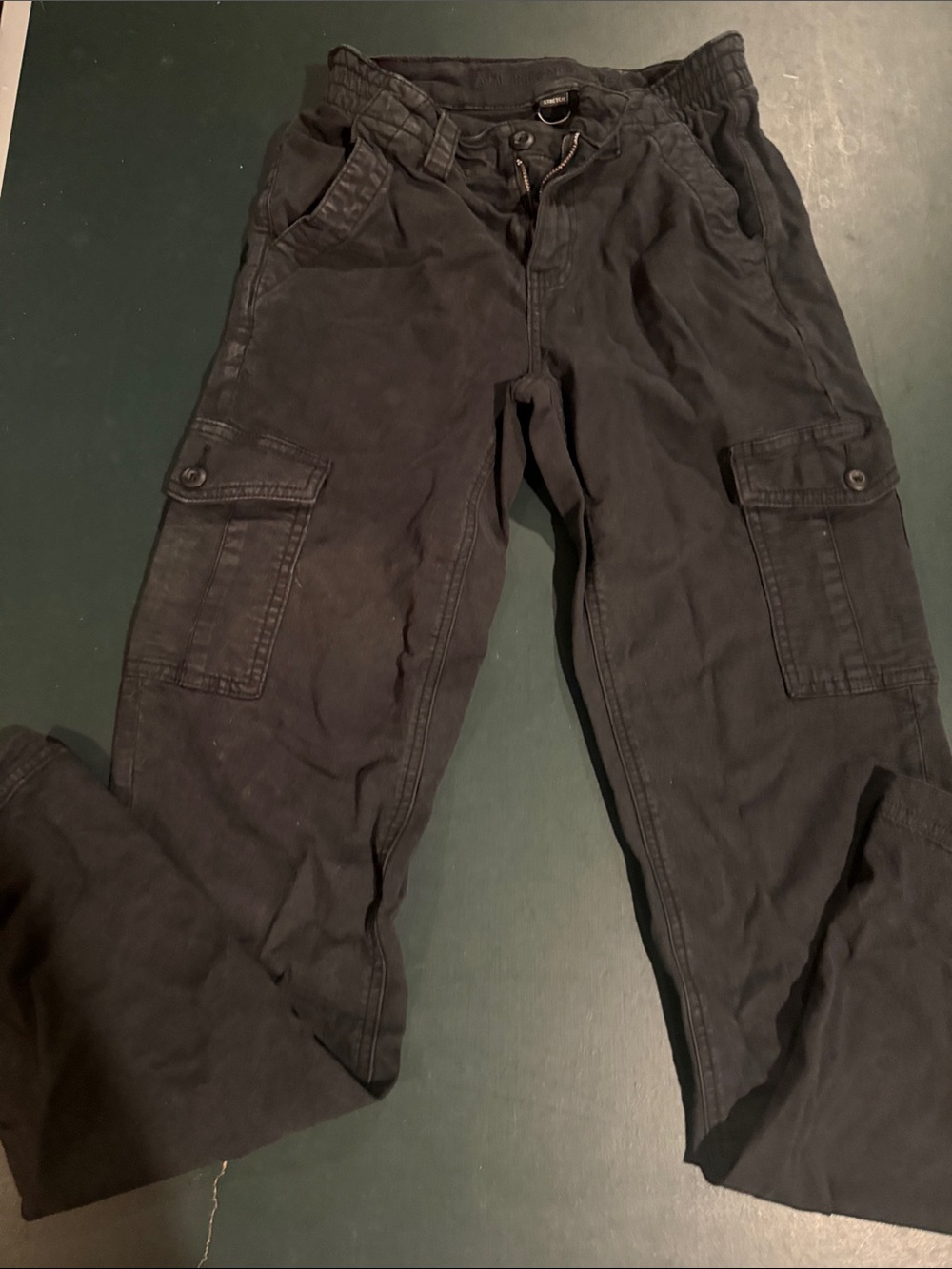 American Eagle Outfitters Black Cargo Pants - Women's